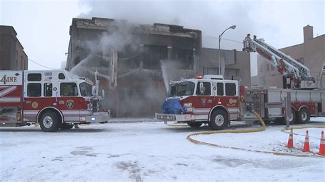 watertown fire  rescue fight flames cold temperatures wind