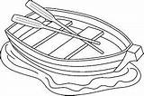 Clip Transporte Sailboat Barcas Rowboat Gradinita Canoe Fise Pontoon Mijloace Carson Plastificar Bote Acuaticos sketch template