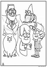 Gravity Falls Coloring Pages Print Color Fall Printable Book Getcolorings Cartoon Drawing Getdrawings Magiccolorbook Choose Board sketch template