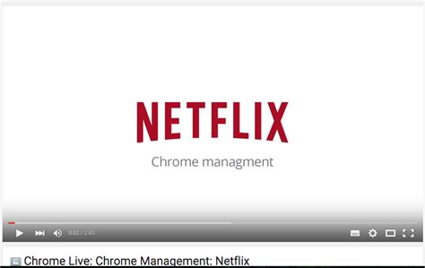 netflix google apps chrome os chrome management