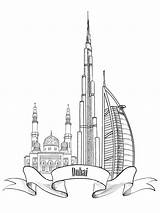 Dubai Coloring Pages Color Printable Bright Colors Favorite Choose Kids sketch template