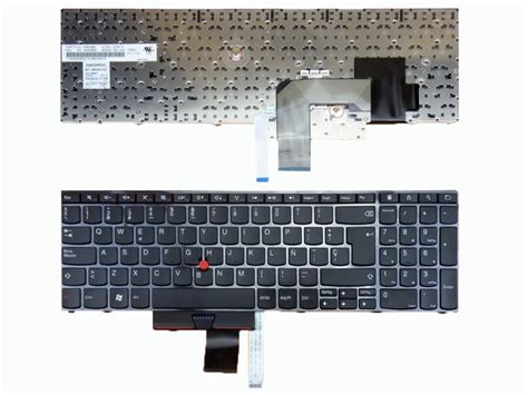 sp laptop keyboard  thinkpad  glossy frame black  point stick pna notebook