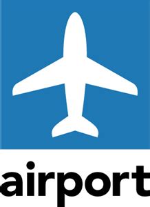 airport logo png vector eps