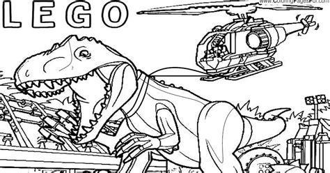 jurassic world coloring pages lego rcoloringpagespdf