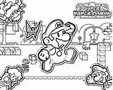 Coloring Pages Bowser Mario Luigi Paper Super Princess Peach Color Printable Info Getcolorings Toad Print sketch template