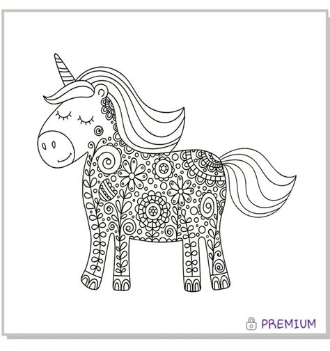 pin  rachel knaub  coloring pages unicorn drawing kids doodles