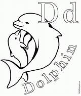Dolphin Coloring Pages Print Printable Kids Animal Everfreecoloring Sheets Drawing Letscolorit sketch template
