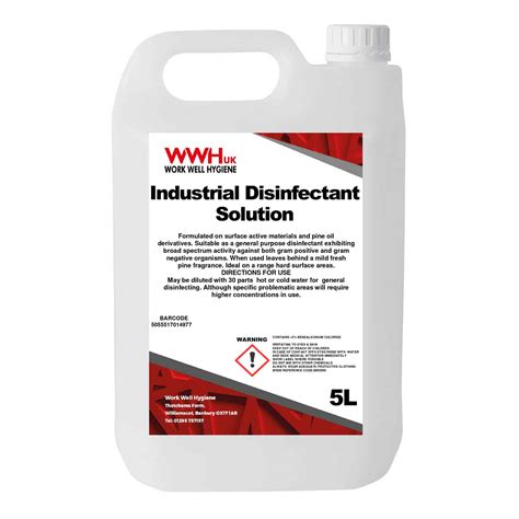 industrial disinfectant solution work  mats industrial sanatising