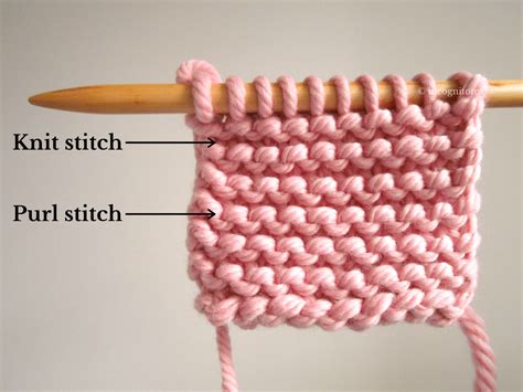 knitting basics   knit  stitch