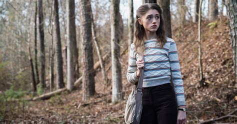 Natalia Dyer Stranger Things Blonde Hair Bangs