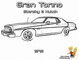 Coloring Car Pages Torino Muscle Starsky Cars Hutch Gran Sheets Yescoloring Sheet Printable Gif Colouring Choose Board Printables Rod Hot sketch template