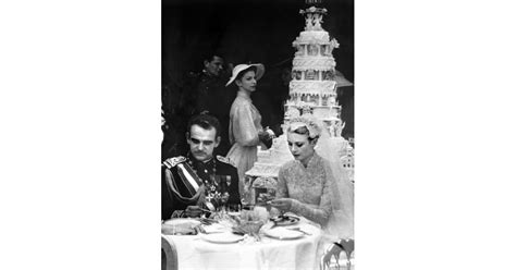 Princess Grace And Prince Rainier S Wedding Cake Is Seen