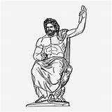 Zeus Hera Monochrome Shepherd sketch template