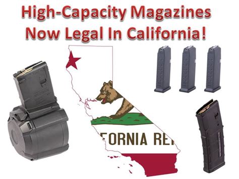 high capacity magazines  california caligunnercom