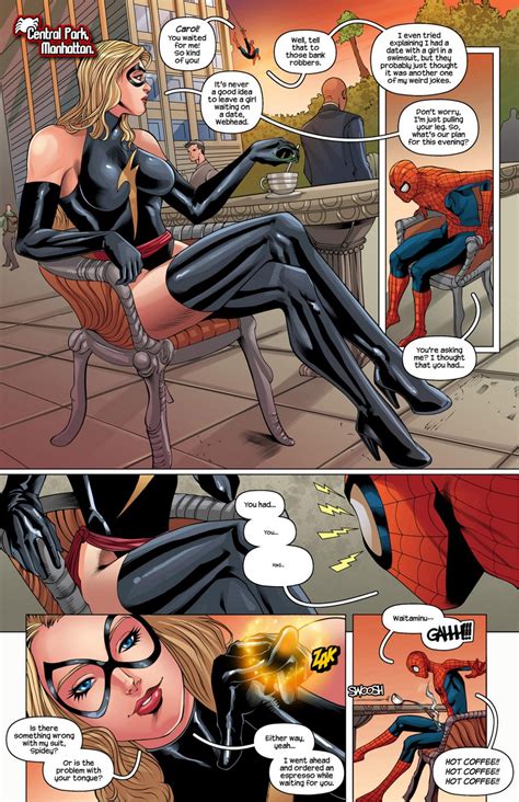 tracy scops spiderman and ms marvel porn comics one