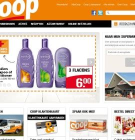 coop supermaerkte lebensmittelgeschaefte  den niederlanden nieuweschans einkaufen  den