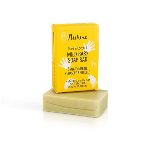 mild baby soap bar  nurme natural cosmetics