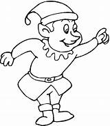 Coloring Elves Christmas Pages Elf Clipart Printable Clip Girl Dancing Santa Print Female Evles Drawing Easy Cliparts Gnome Kids Shelf sketch template