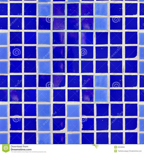 Blue Tile Wall Texture Stock Image Image Of Light Clean