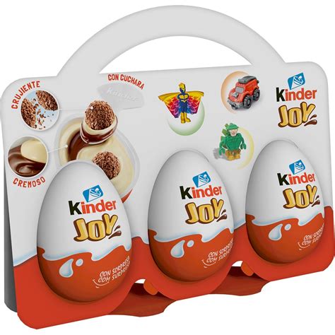 huevos  sorpresa pack  unidades   kinder joy supermercado el corte ingles el corte ingles