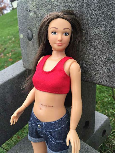 normal barbie comes with cellulite stretch marks and
