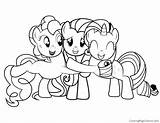 Pony Coloring Pages Little Friendship Pretty Magic Color Getcolorings Getdrawings G4 Visit Games Colouring sketch template