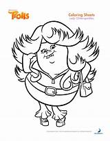 Trolls Coloring Pages Movie Printable Lady Bridget Sheets Activity Bergen Color Kids Disney Troll Print Trendy Theaters 4th Dreamworks Colouring sketch template