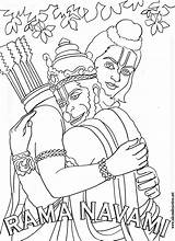Hanuman Navami Rama Ram Tree Getcolorings Iskcon Desire sketch template