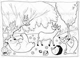 Houten Legno Animale Famiglia Savana Graphicriver Starklx sketch template
