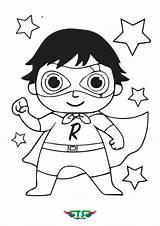Superhero Ryans Tsgos Adults Mindful Combo sketch template