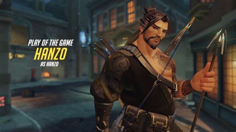 overwatch hanzo full match gameplay preview youtube