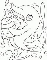 Dolphin Template Delfiny Kolorowanki Tulamama Lustig Divertente Kolorowanka Delfin Doghousemusic sketch template