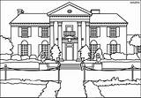 Graceland Clipart Tennessee Coloring Pages Gates Landmarks Clip Famous States Template Clipground sketch template