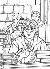Potter Harry Coloring Pages Printable Print Poter Do Colorir Filminspector Para sketch template