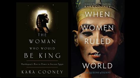 Women And Power In Ancient Egypt Kara Cooney Lectures At