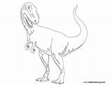 Rex Coloring Pages Indominus Jurassic Printable Kids sketch template