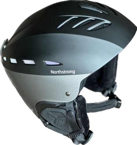 northstrong ski en snowboard helm zwart lxl model   bolcom
