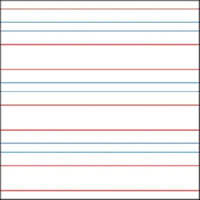 amazoncom raised  paper red blue lines portrait  sheets
