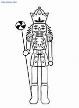 Nussknacker Nutcracker Malvorlagen sketch template