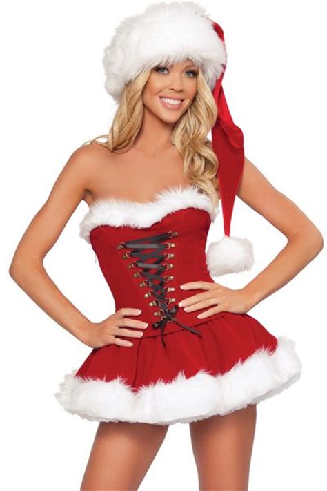 holiday ties christmas costume sexy holiday santa outfit