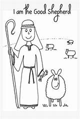 Parable Kindpng Shepherd sketch template