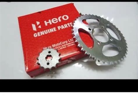 iron hero splendor bike chain sprocket kit  motorcycle chain size splender   rs
