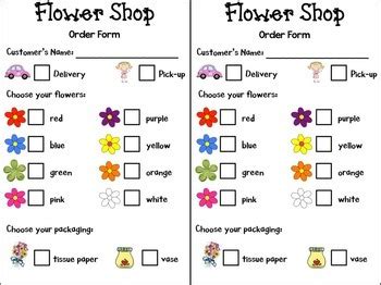 flower shop dramatic play center  alessia albanese tpt