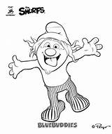 Hackus Coloring Vexy Sheet Smurfs Pages Smurf Lost sketch template