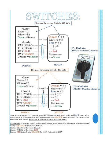 bremas boat lift switch wiring diagram gallery faceitsaloncom
