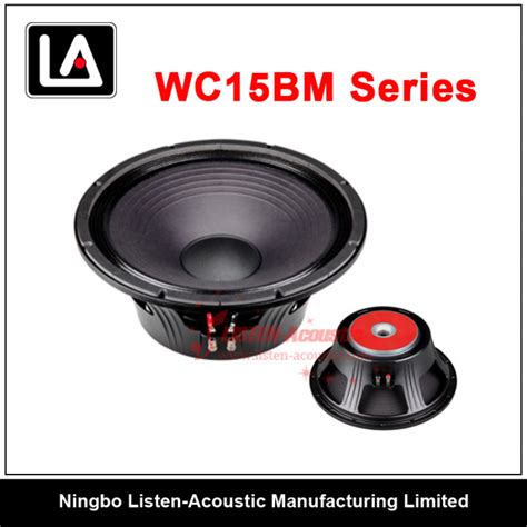 ohm impedance woofer audio wooferpa loudspeaker woofe  china manufacturer ningbo