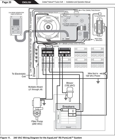 jandy aqualink wiring diagram