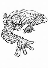 Spiderman Coloring Pages Spider Man Clipartmag Print sketch template