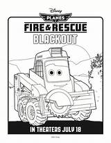 Planes Rescue Fire Disney Coloring Blackout Printable Pages Sweeps4bloggers Sheet Click Course sketch template