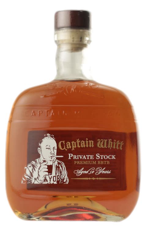 captain     custom etched captain morgans private stock rum